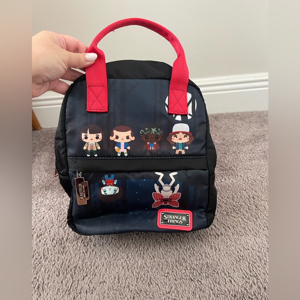 Loungefly Stranger Things Chibi Mini Backpack - image 2